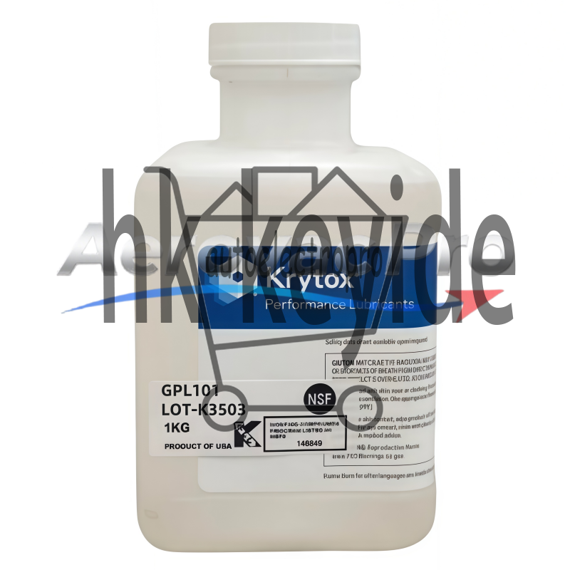 1Pcs Chemours DUPONT Krytox Lubricants GPL101 1Kg (2.2 LB) SAFE RELIABLE