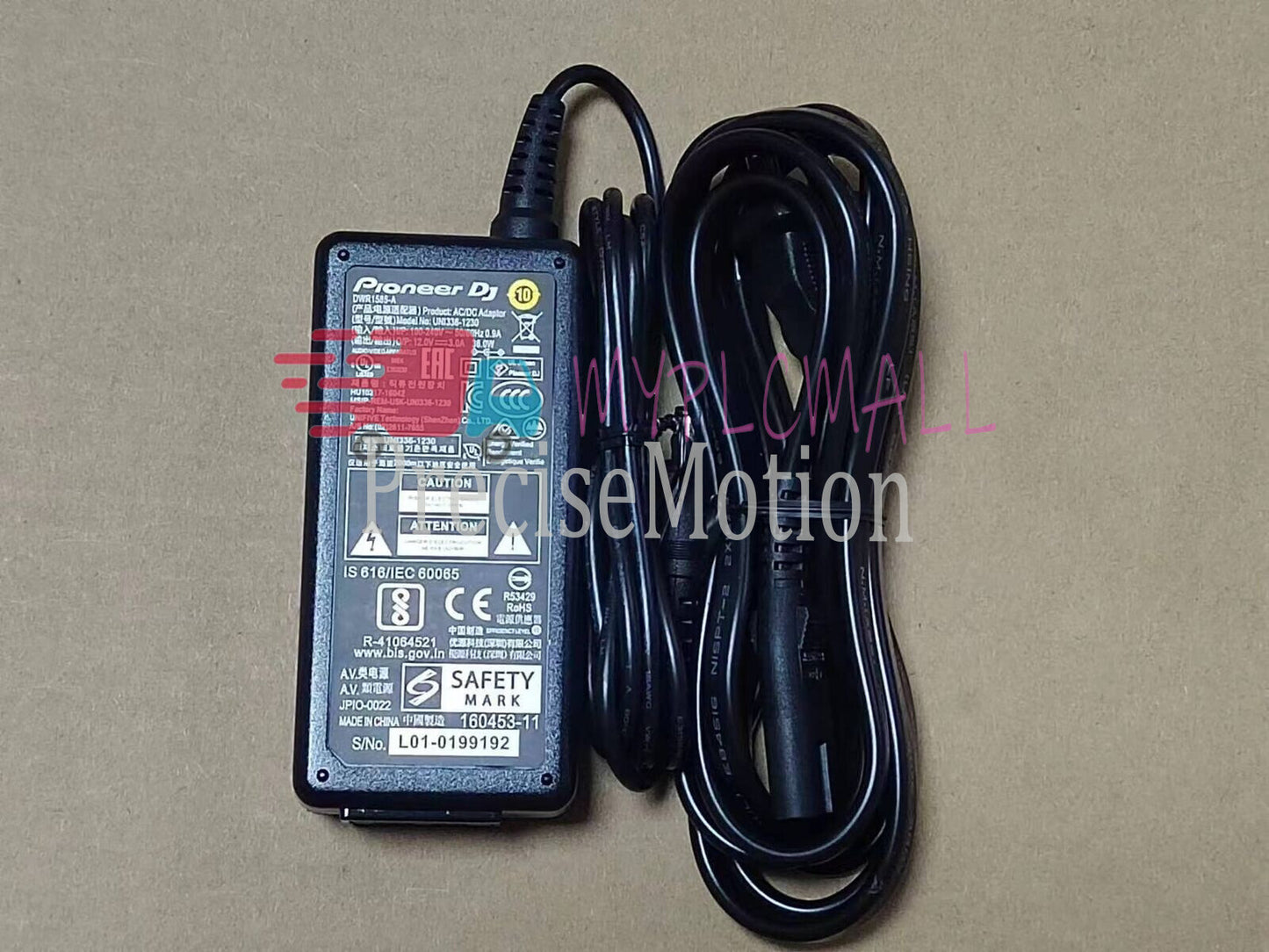 1PC for DDJ-SR2 XDJ-RR DJ Controller Power Supply Charger 12V AC Adapter