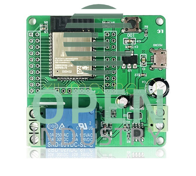 ESP32 Development Board Single Relay Module DC7-60V Micro USB 5V
