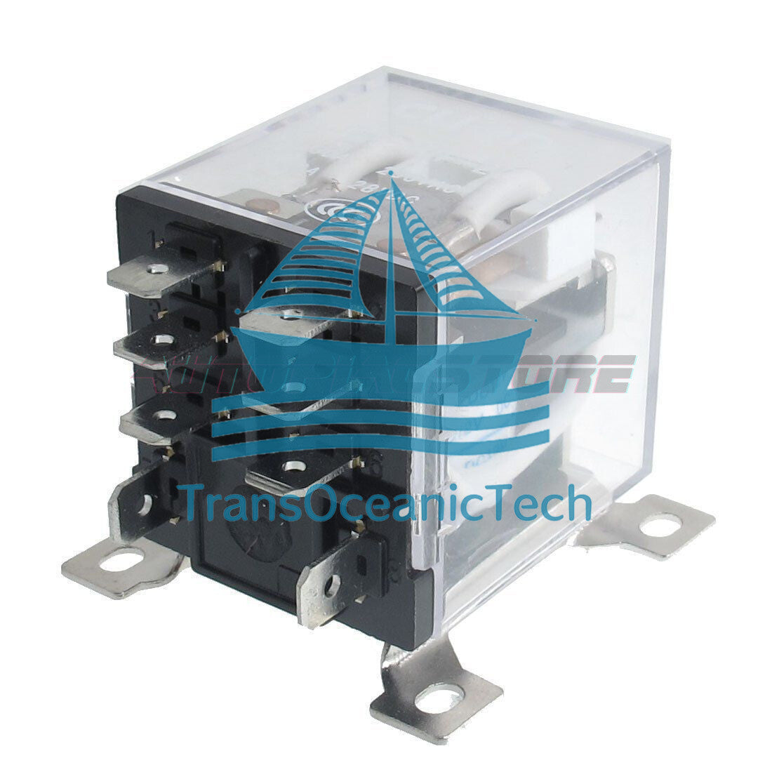1PCS JQX-12F 2Z DC 12V 30A DPDT General Purpose Power Relay 8 Pin Free ship