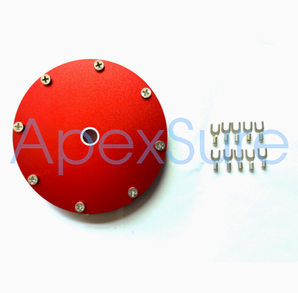 for JPC-12 PAC-12 Antenna Grounding Plate Counterpoise Plate w/ Fork Terminals