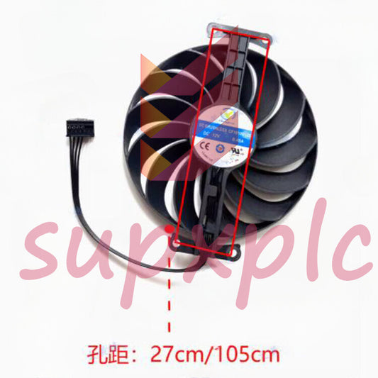 Graphics Card Cooling Fan CF1010U12D For ASUS RTX3060 12GB PHOENIX ITX Parts