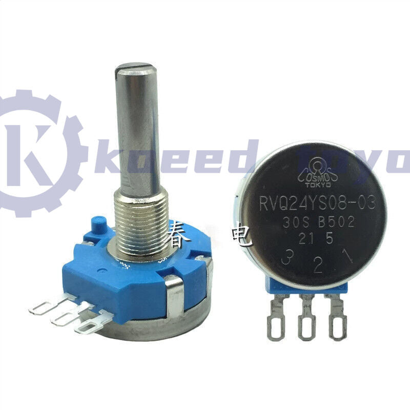 1pcs RVQ24YS08-03 30S B502 scooter potentiometer 5K For RVQ24YS08-03~