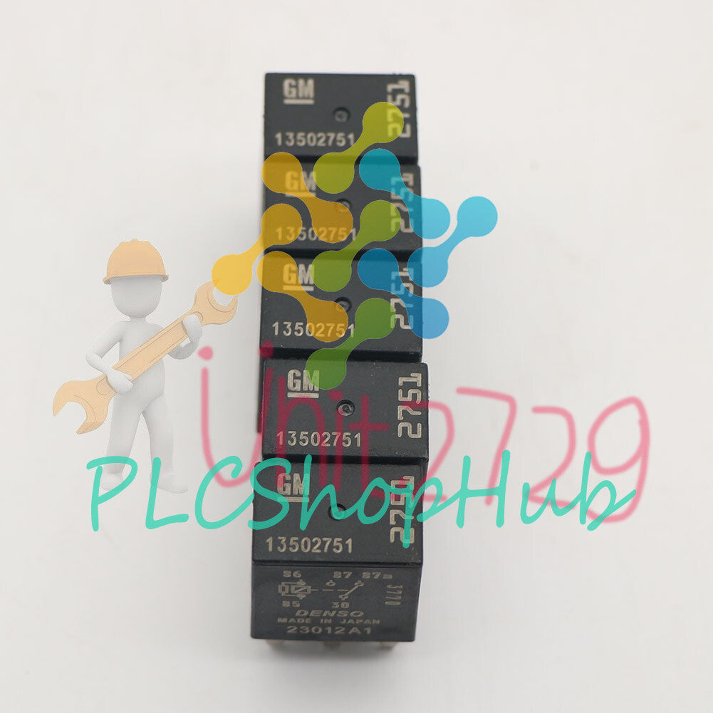 5Pcs 13502751 2751 DENSO Automotive Relay 5 Pins