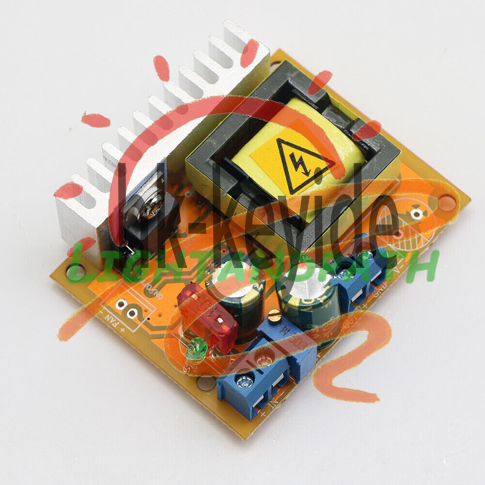 DC-DC 8~32V to 45~390V High Voltage Boost Converter ZVS Step-up Booster Module