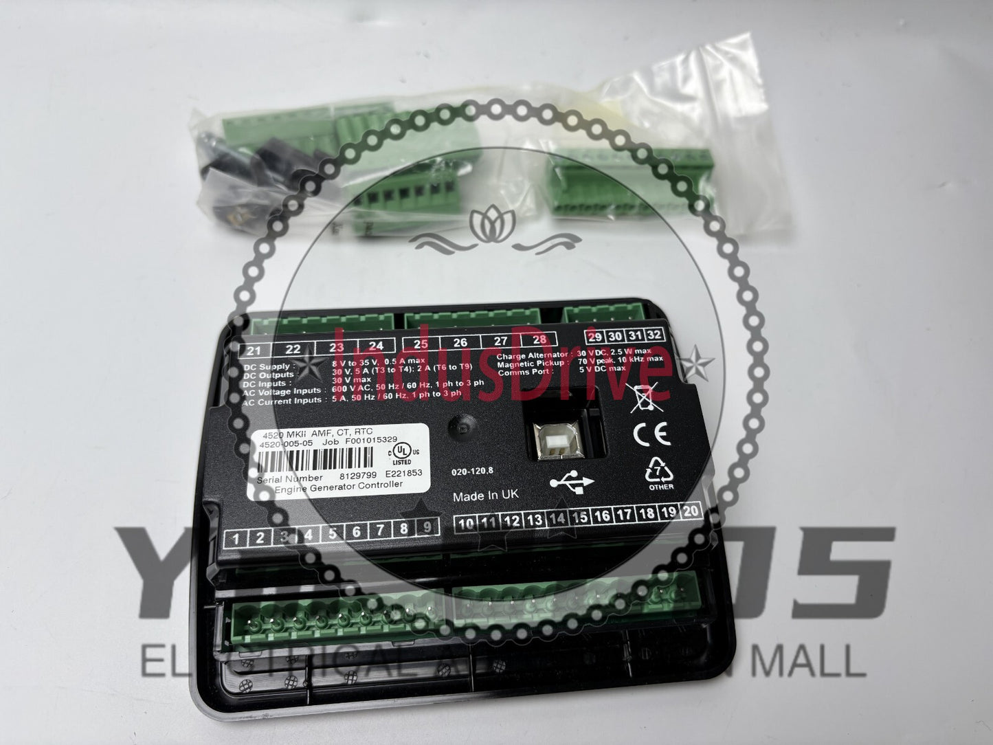DSE4520 Genset Control Panel Generator Controller DSE4520MKII For Deep Sea #C