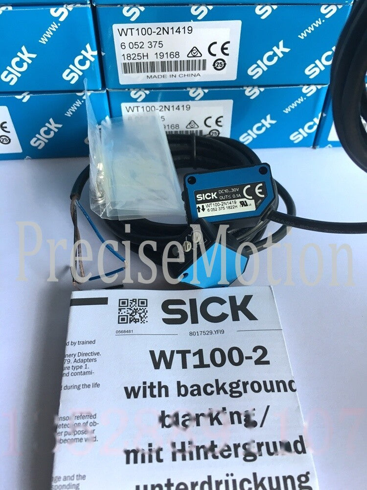 1PCS SICK WT100-N1419 WT100-N1412 WT100-2N1419 photoelectric sensor
