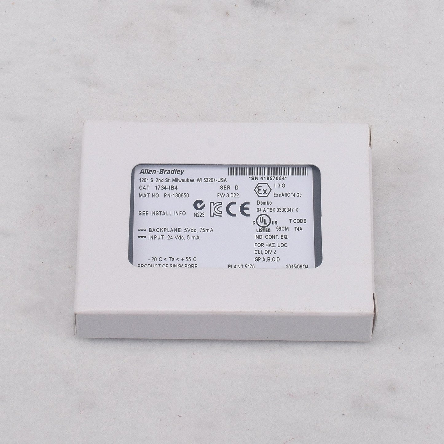 1734-IB4 - Allen-Bradley