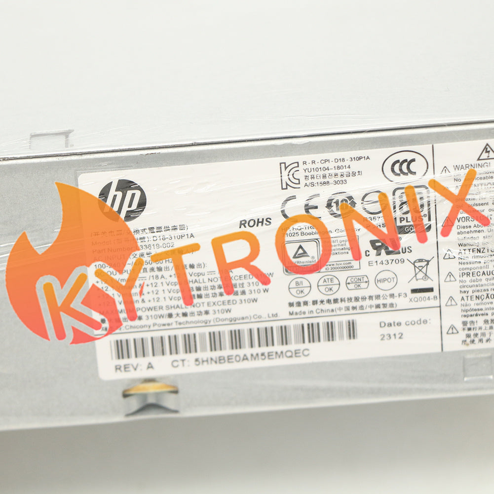 1PCS for HP 280G3 600G3 400G5 Kiligeary 310W Power Supply D18-310P1A