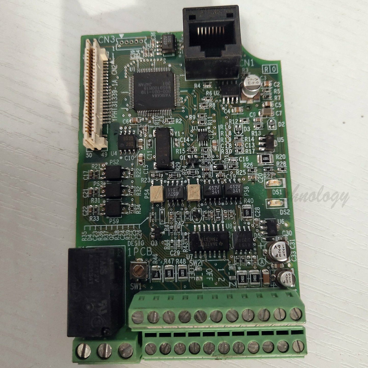 1PC Used Yaskawa 606V7 inverter board ETC604480-S0050 Tested In Good Condition - YASKAWA