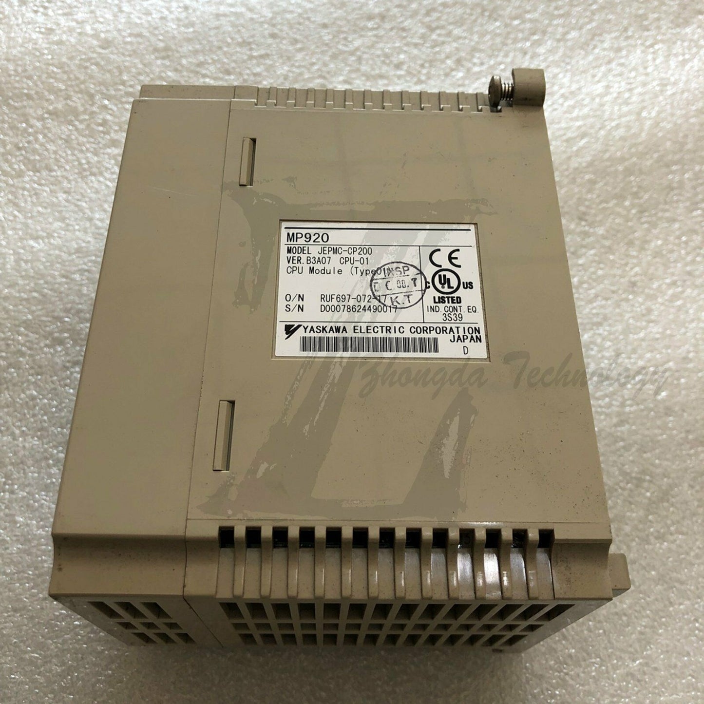1PC Used Yaskawa JEPMC-CP200 Controller MP920 CPU-01 Tested In Good Condition - YASKAWA