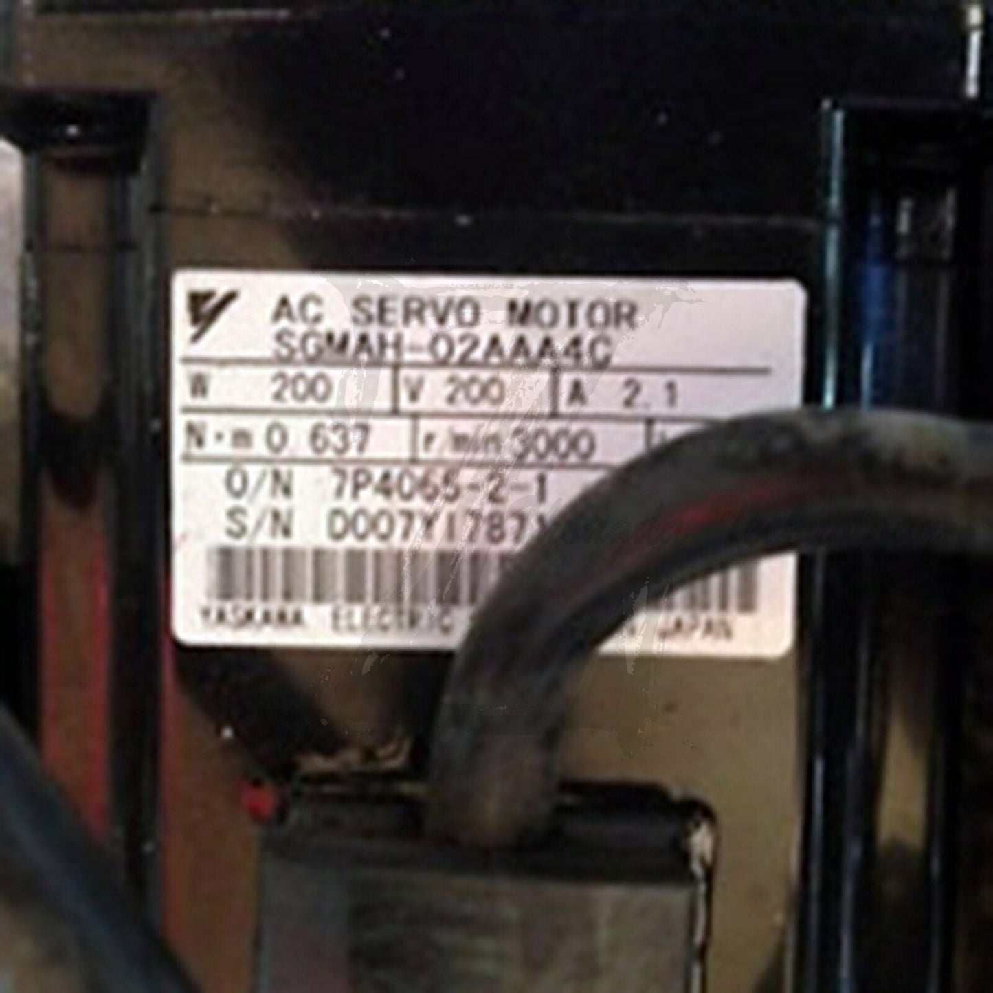 1PC Used Yaskawa SGMAH-02AAA4C Servo Motor Tested In Good Condition - YASKAWA