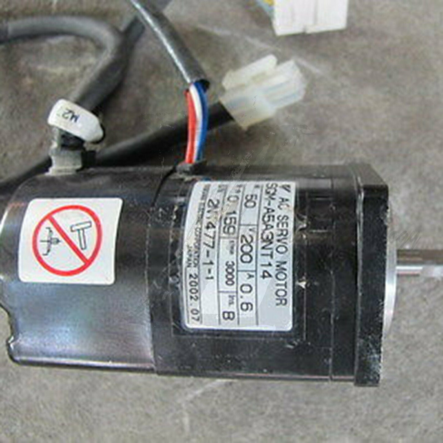 1PC Used Yaskawa servo motor SGM-A5A3NT14 Tested In Good Condition - YASKAWA