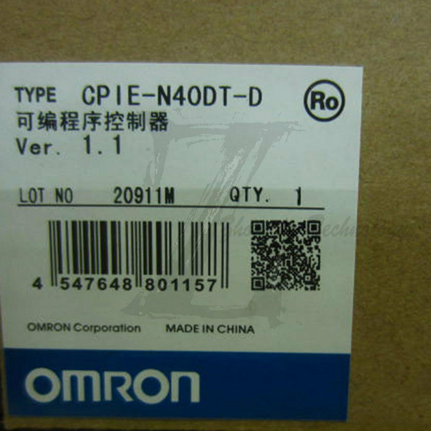 1pc new Omron CP1E-N40DT-D module - OMRON