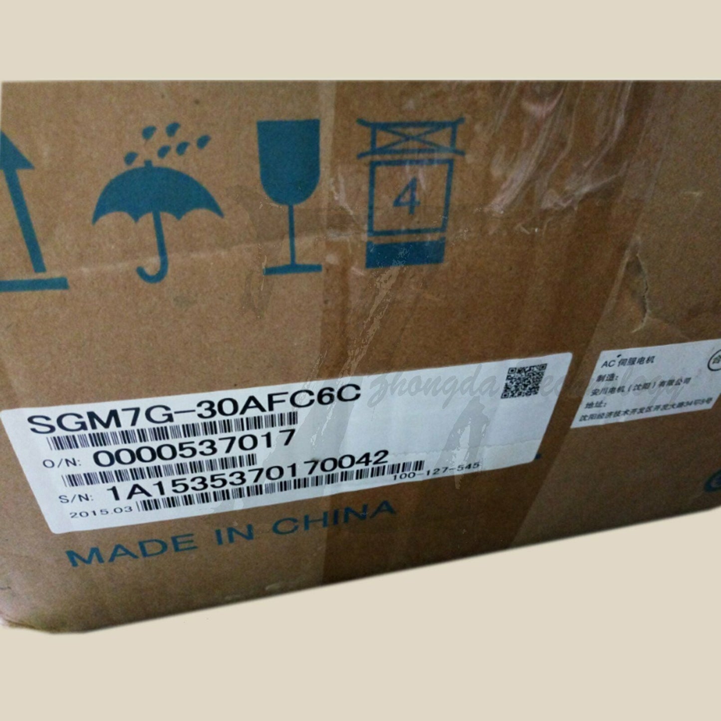 1pc new Yaskawa 7 Series 3KW Servo SGM7G-30AFC6C - YASKAWA