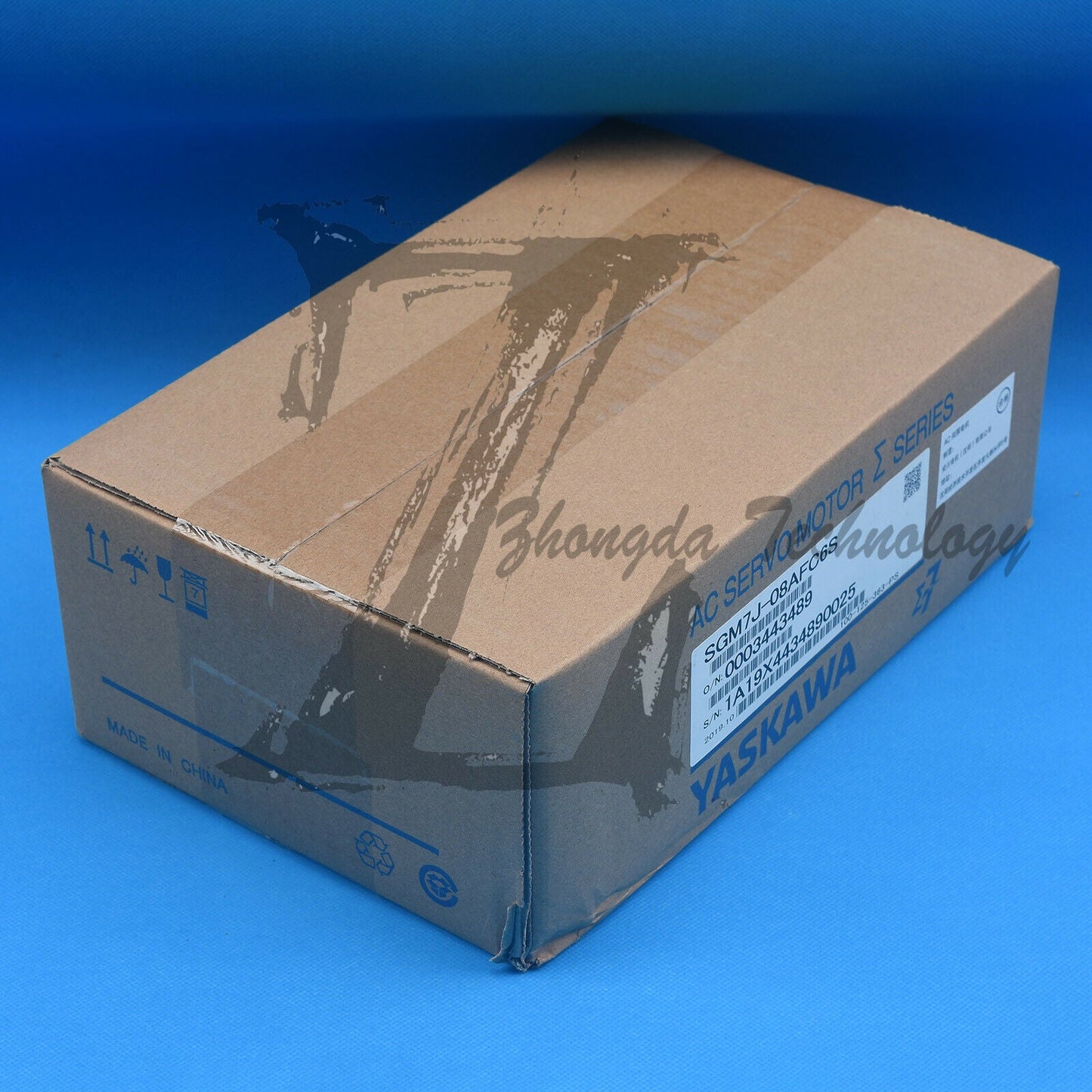 1pc new Yaskawa 7 Series Servo Motor 750W SGM7J-08AFC6S - YASKAWA