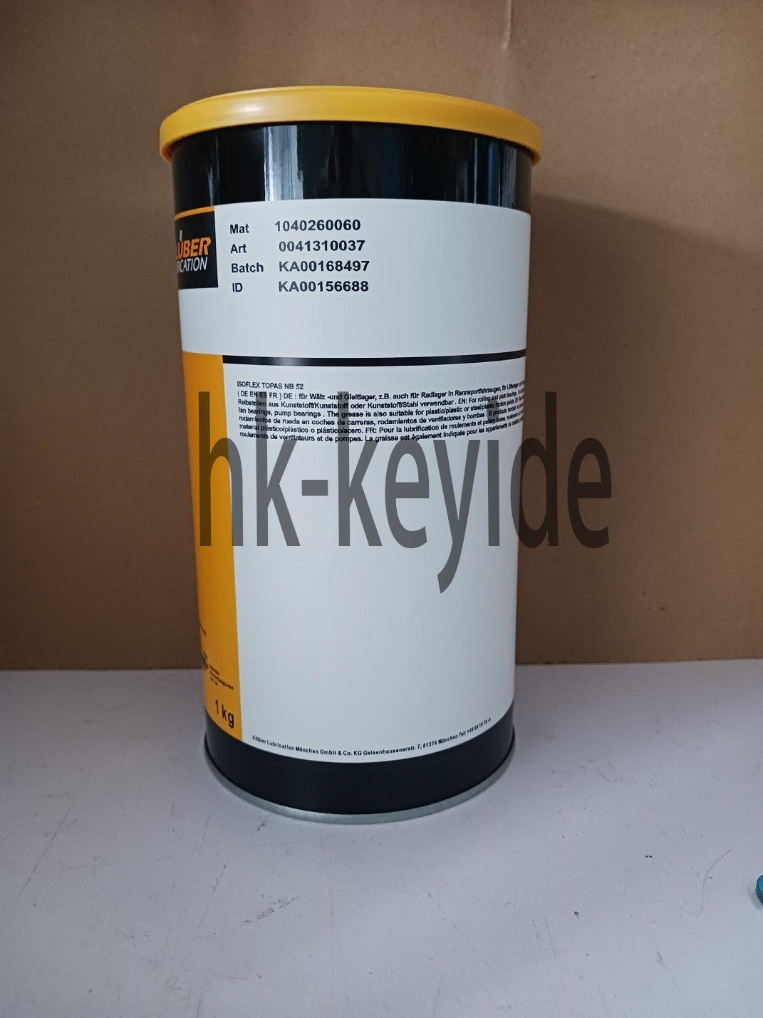 KLUBER Lubrication ISOFLEX TOPAS NB 52 Grease 1KG ( 35.3 OZ) NB52