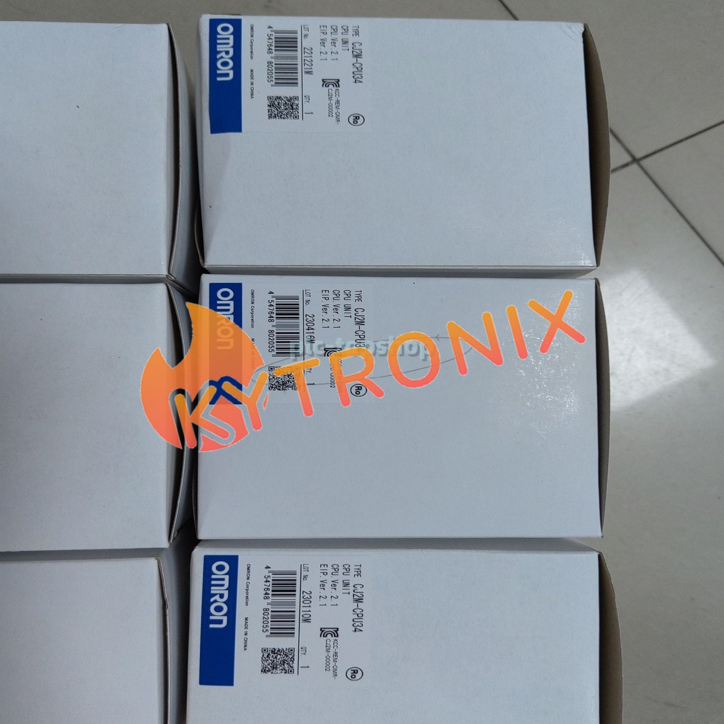 1PCS CJ2M-CPU34 CJ2MCPU34 Omron CPU Unit PLC