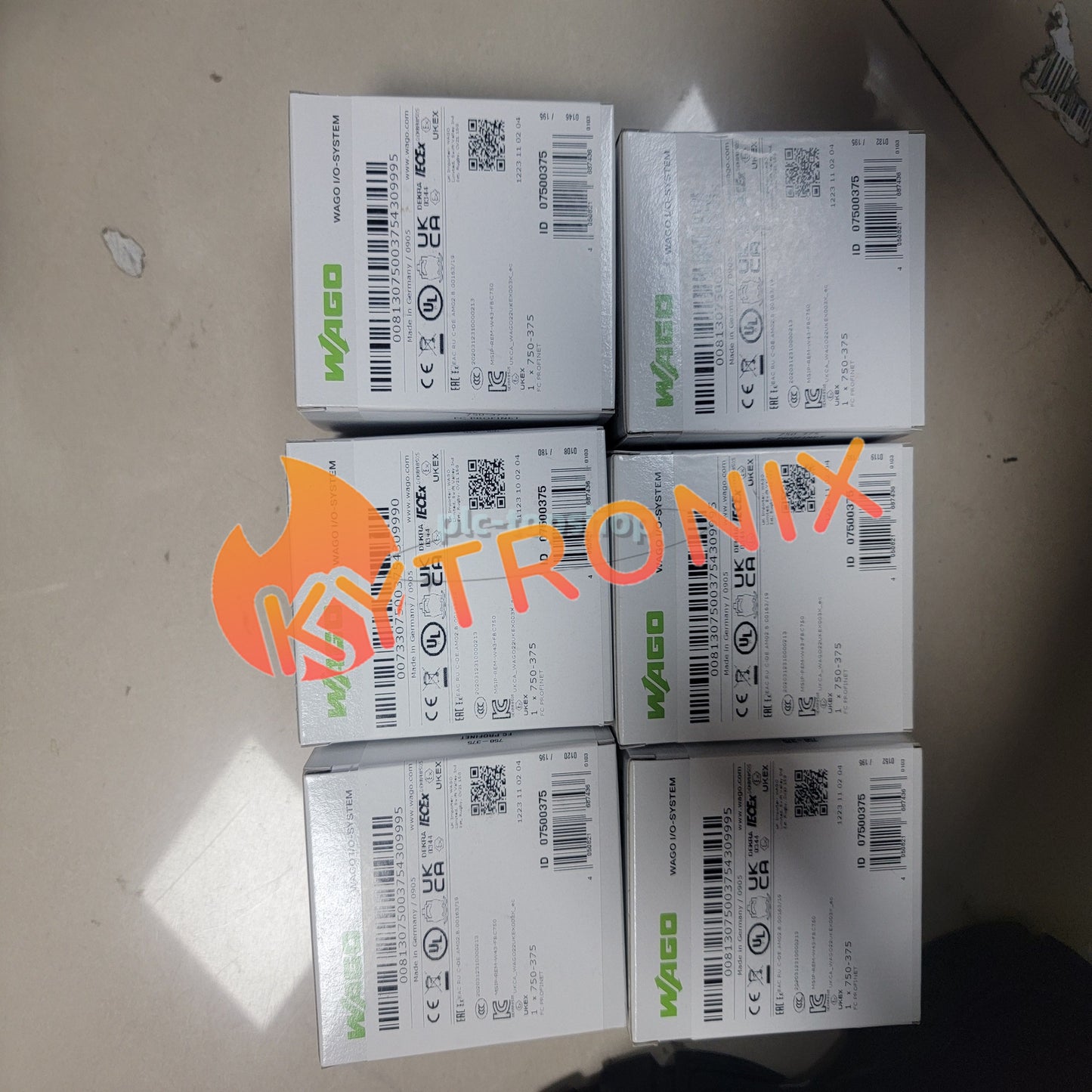 WAGO 750-375 PROFINET IO Fieldbus Adapter PLC Module 750375 PLC