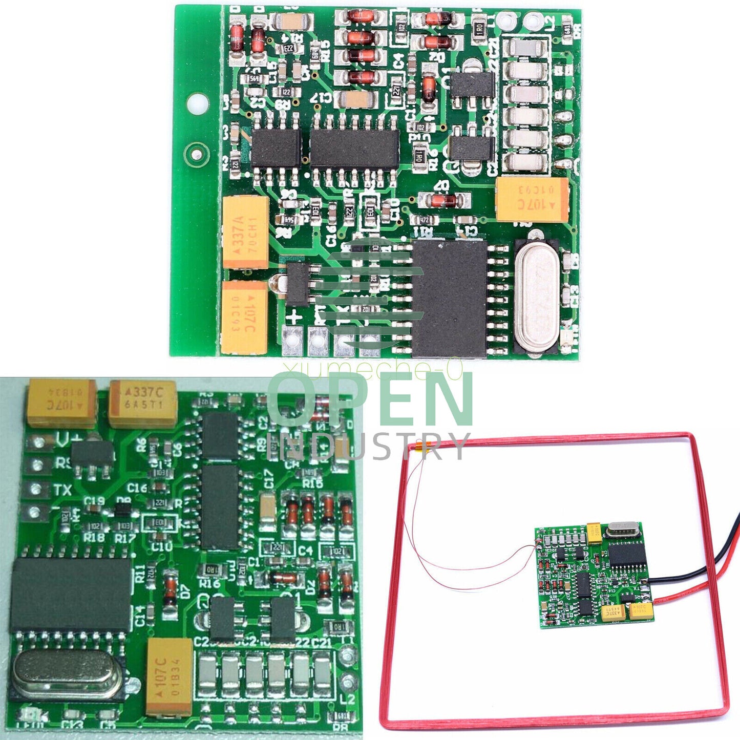 134.2K AGV RFID Long Range Animal Tag Embed Reader Module TTL FDX-B ISO11784/85