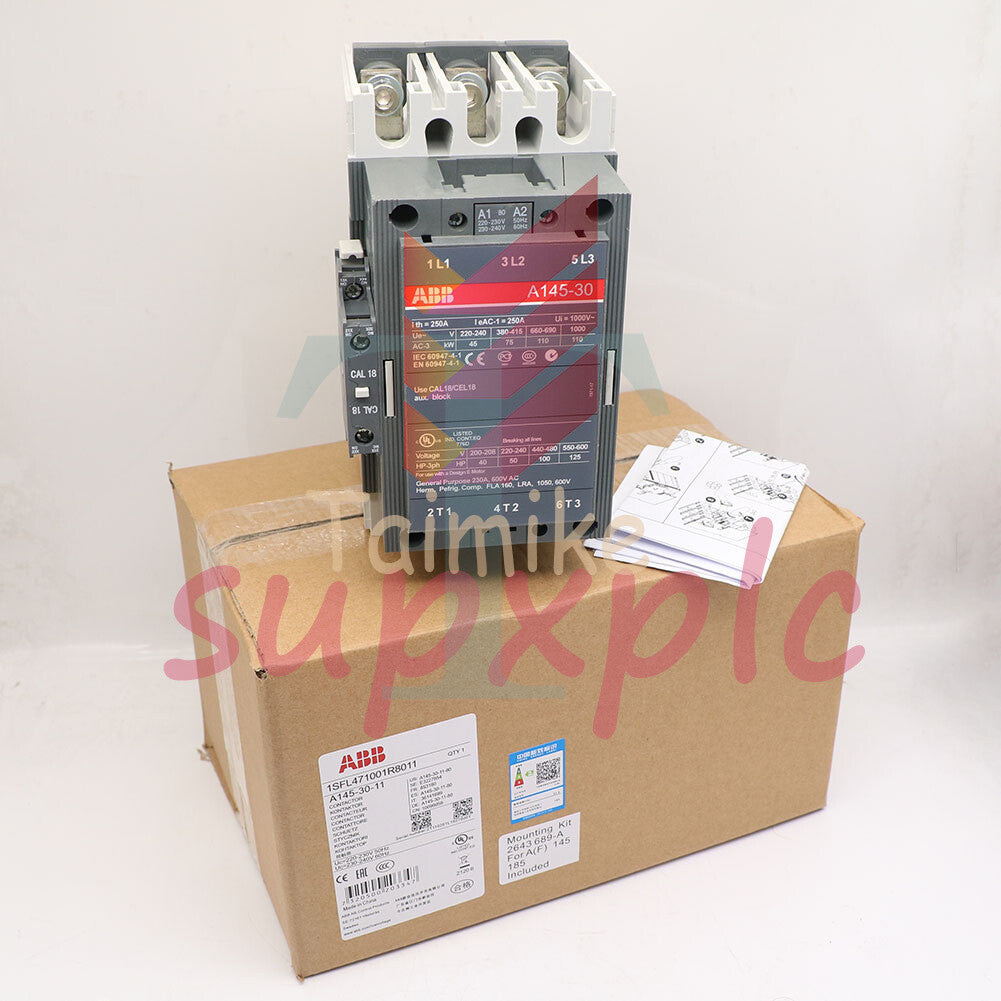 ABB A145-30-11 220VAC A1453011220VAC Contactor 1PCS
