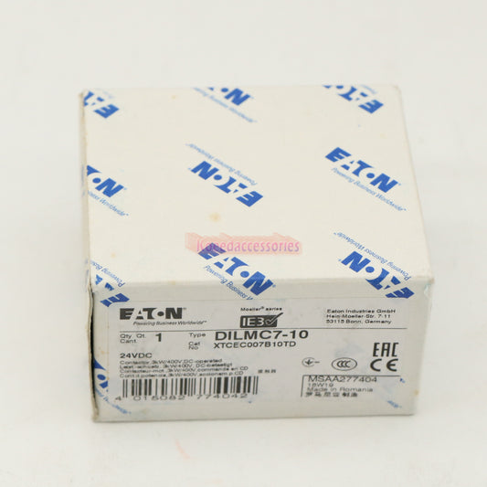 EATON MOELLER Ac Contactor DILMC7-10 24VDC Rapid delivery 1PCS