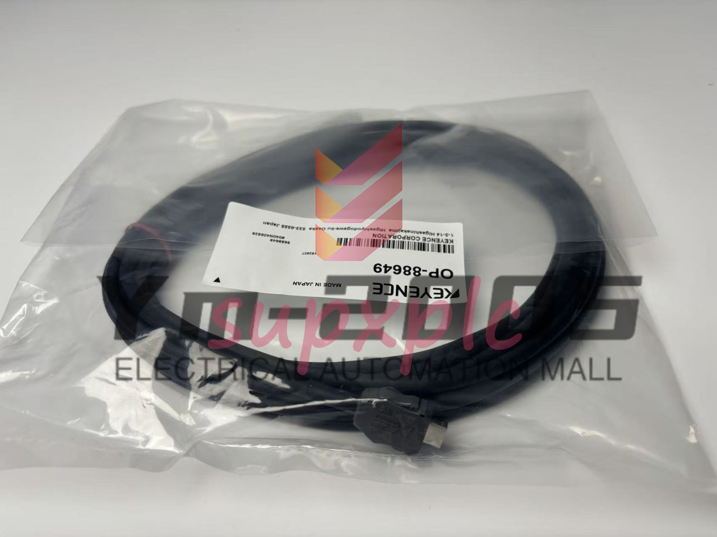 1PC Keyance IV3 Sensor Head to Amplifier Cable 5m OP-88649 Free Shipping #C