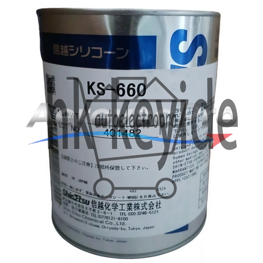 1Pcs Shin-Etsu Shin Etsu KS-660 Silicone Grease 1Kg ( 2.2 LB) SAFE RELIABLE