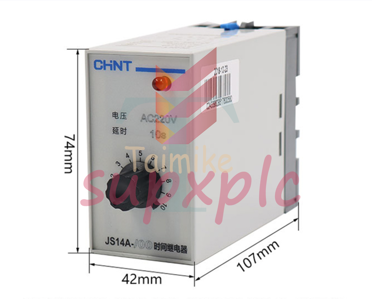 1PCS CHINT Time Relay JS14A-00 220V 10S