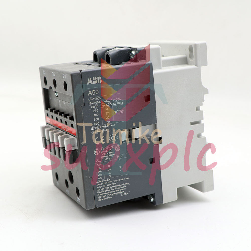 A50-30-11 ABB Contactor A50-30-11 110-115V 50Hz / 115-120V 60Hz 1PCS