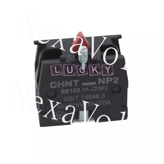 1PC CHNT NP2-BE102 Button Contact Auxiliary Contact 1NC