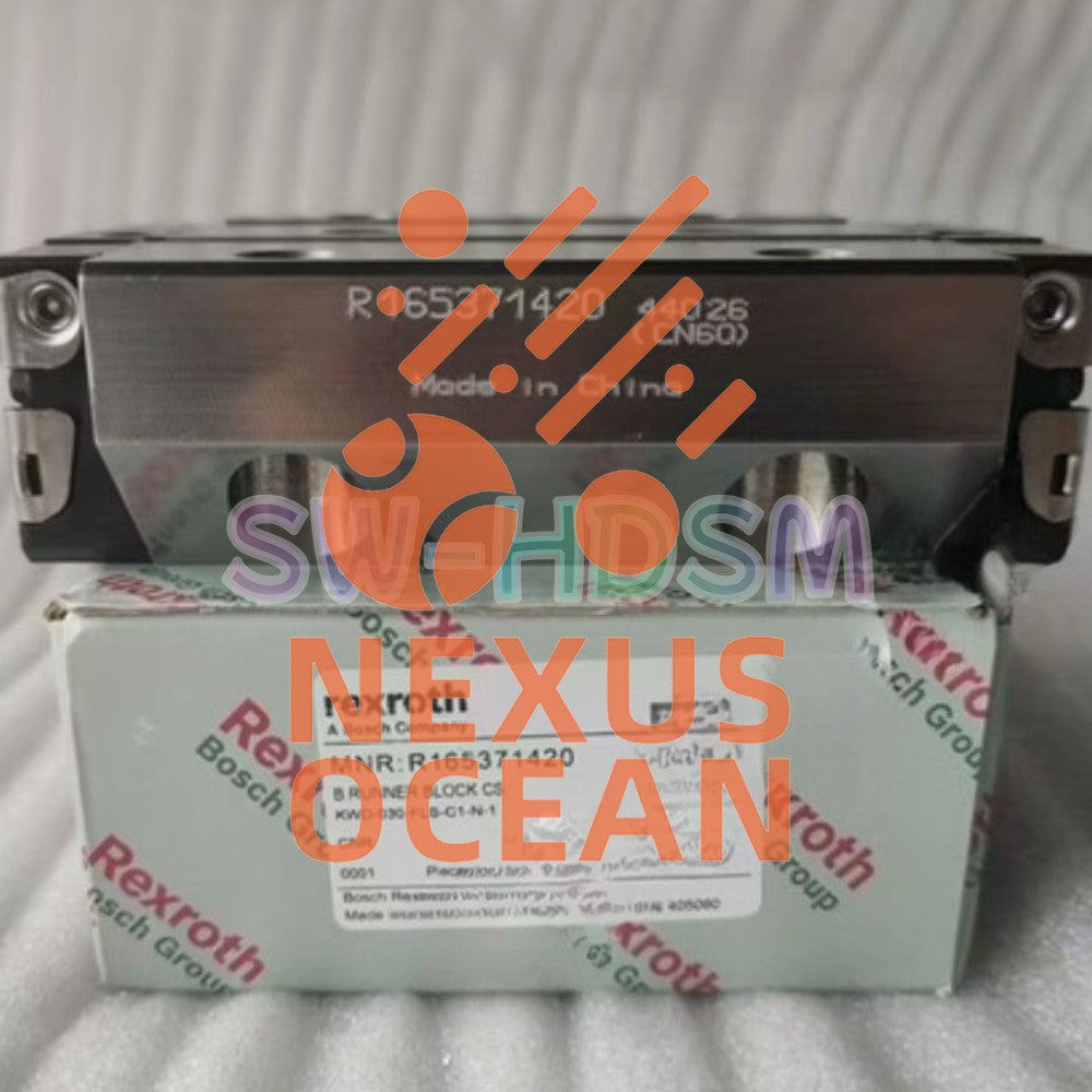1PCS for Rexroth Linear Guide Carriage R165371420 RUNNER BLOCK BALL BEARING