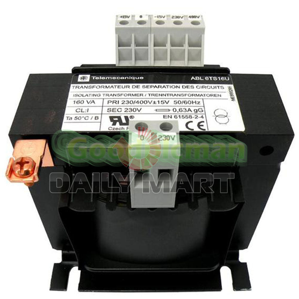Schneider Electric ABL6TS16U 600mA One Phase Control Isolation Transformer 160VA