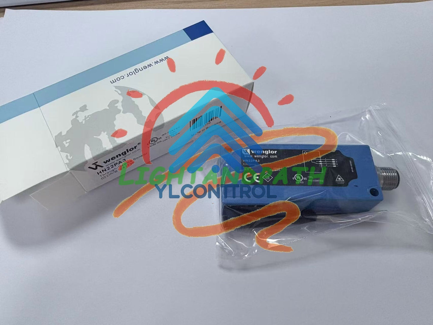 1Pcs Wenglor HN22PA3 Photoelectric Switch Sensor Fast delivery