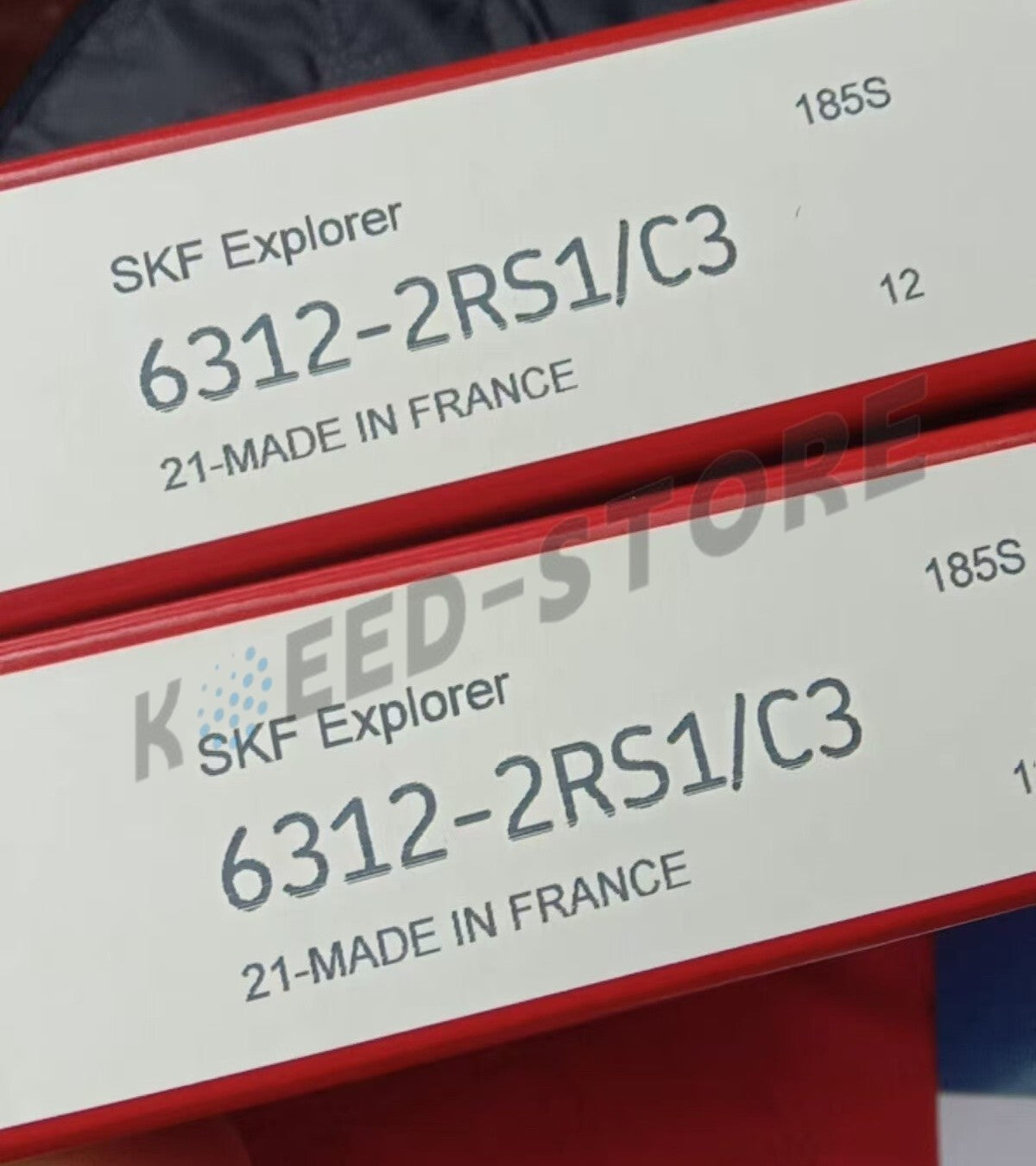 1PC SKF 6312-2RS1/C3 single row deep groove ball bearing