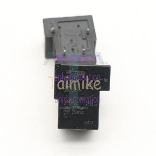 (10PPC) SONG CHUAN 832A-1A-F-C-B 12VDC Power Relay 30A 4Pins
