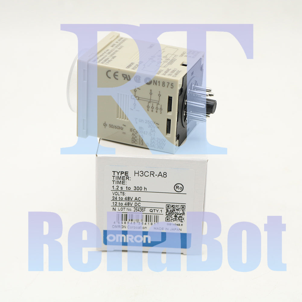 Omron H3CR-A8 H3CRA8 24-48VAC 12-48VDC Timer uy~