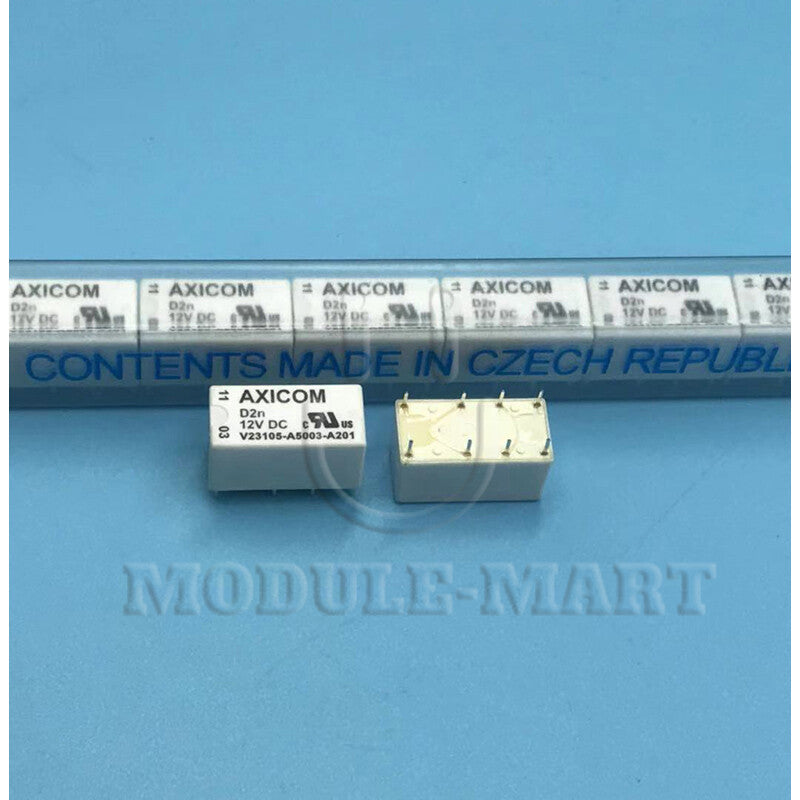 5PCS AXICOM V23105-A5003-A201 Power Relay 12VDC 8Pin
