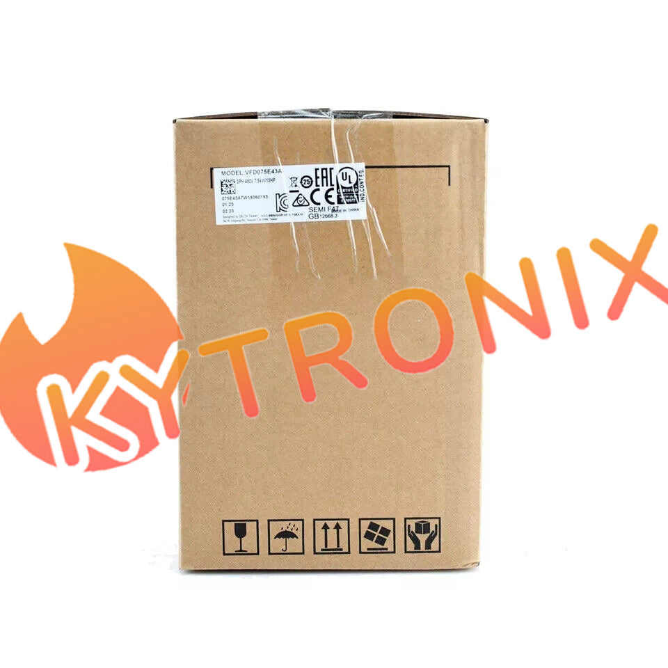 VFD075E43A 1PCS Delta Inverter VFD075E43A 7.5KW/380V-460V