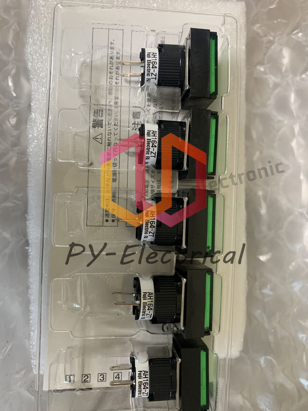 AH164-ZTGE3 FUJI Push Button Switch (10PCS)