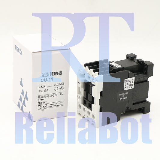 1PCS AC Contactor Teco CU-11 3A1B 220Vac
