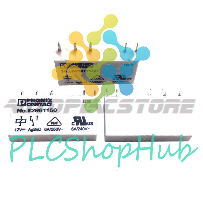 10PCS PHOENIX No.2961150 12VDC Power Relay 5Pins~