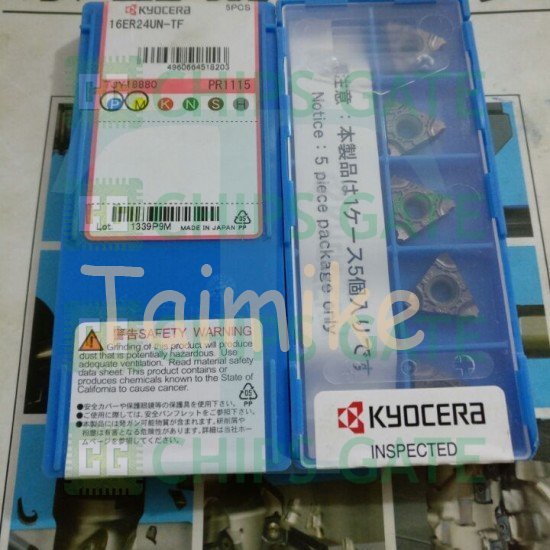 10pcs/BOX Kyocera CNC Blade 16ER24UN-TF PR1115