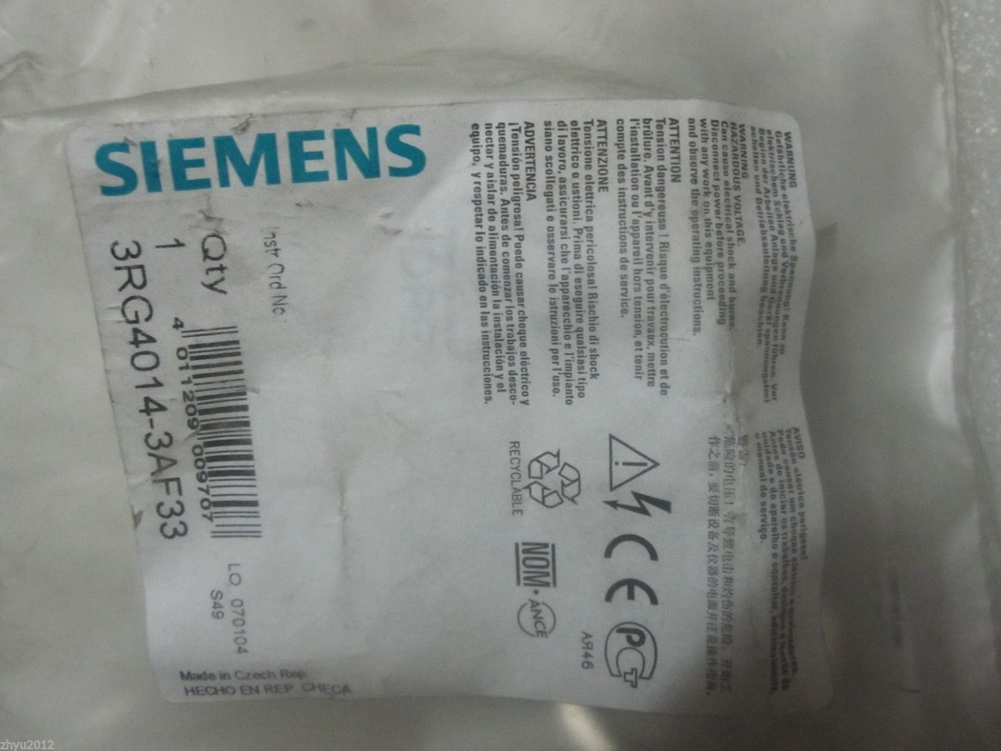 3RG4014-3AF33 - SIEMENS
