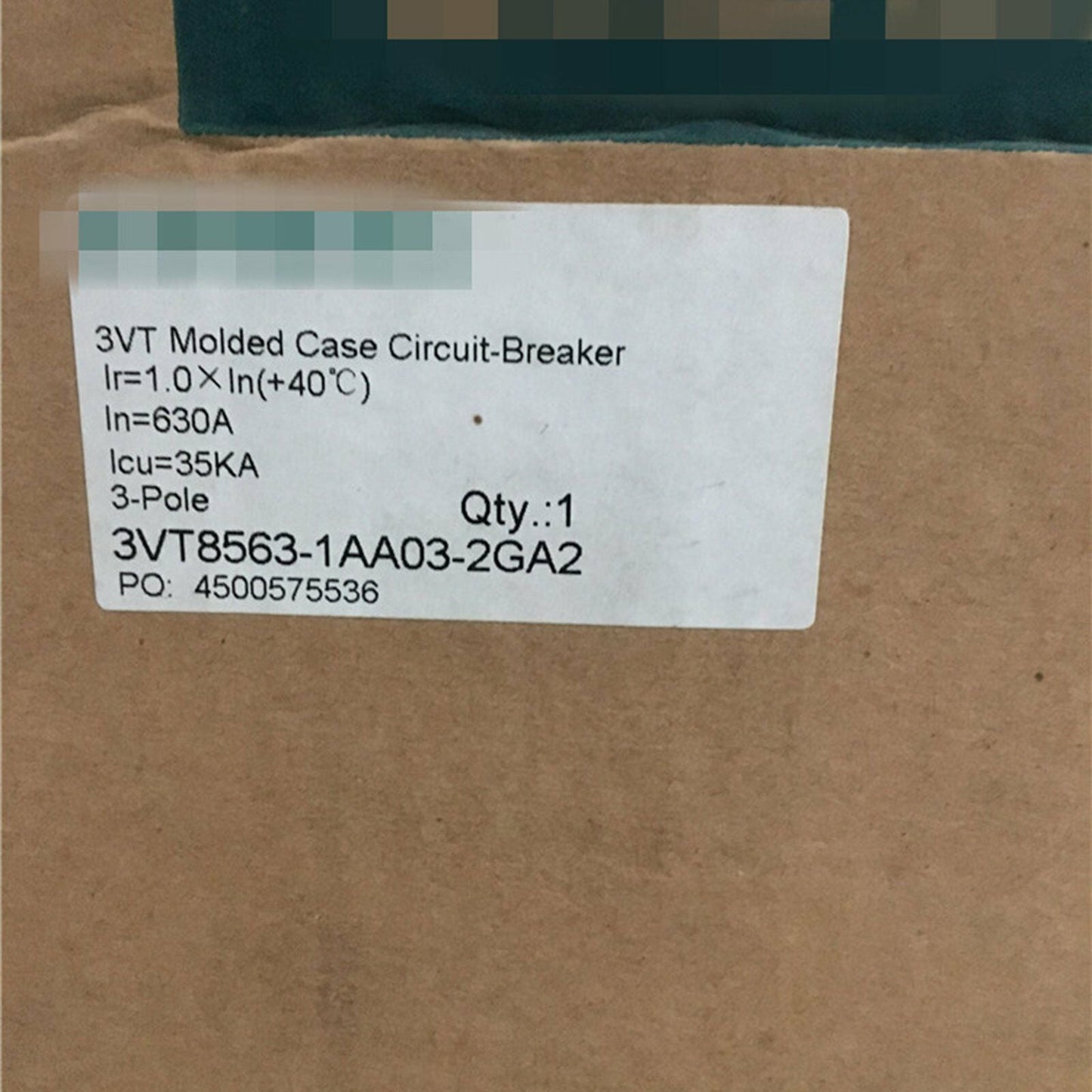 3VT8563-1AA03-2GA2 - SIEMENS