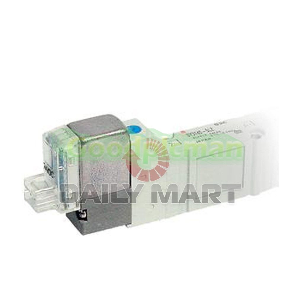 SMC SY7420-5DZD-02 5 Port Rubber Seal Solenoid Valve 24VDC PLC