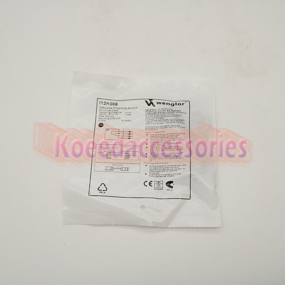 1PCS Wenglor Inductive Proximity Switch Sensor I12H006