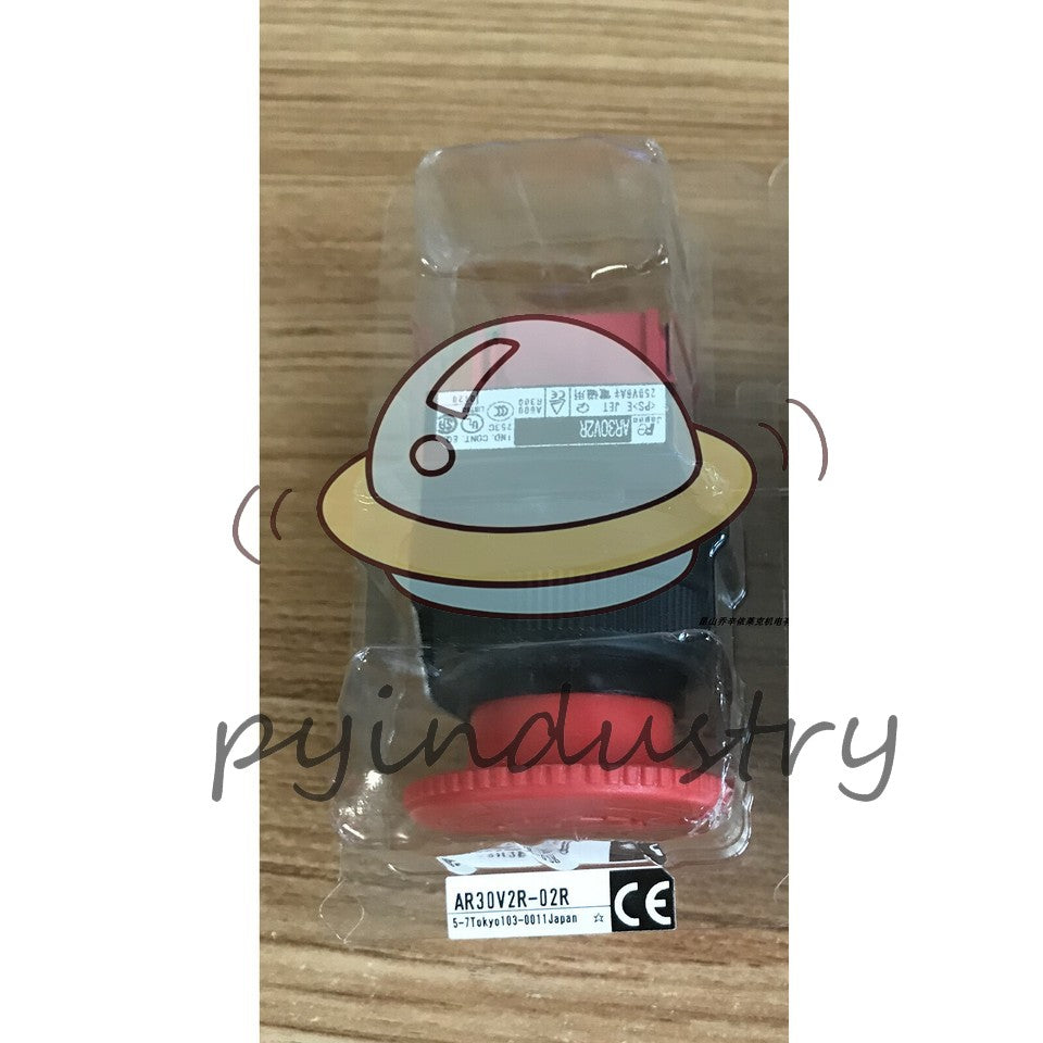 Fuji AR30V2R-02R Emergency Stop Button Switch AR30V2R02R 1PC