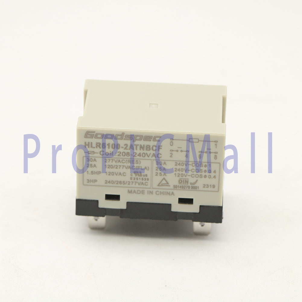 2PCS Compressor Relay Goodspec HLR6100-2ATNBCF 120VAC 6Pins