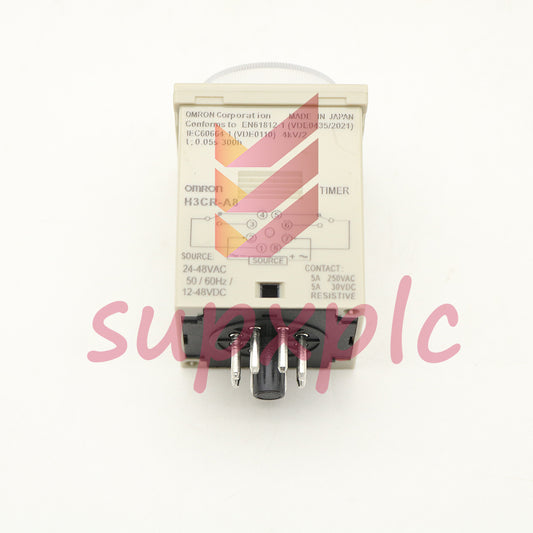 1x Omron H3CR-A8 H3CRA8 24-48VAC 12-48VDC Timer